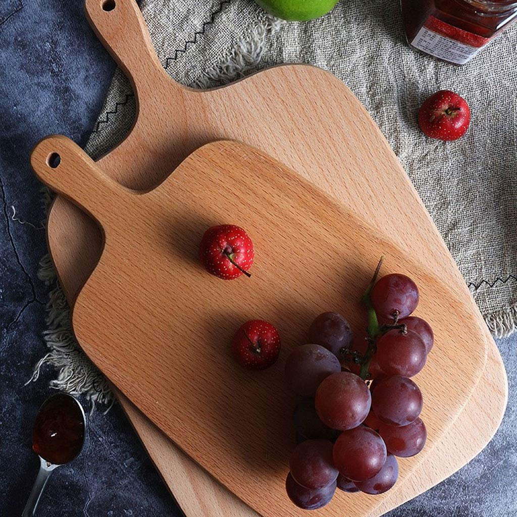 Zegar kuchenny Naturalny bambusowy drewniany deska do krojenia do krojenia odpowiedni do wszystkich rodzajów żywności różne rozmiary zegary ścienne do salonu