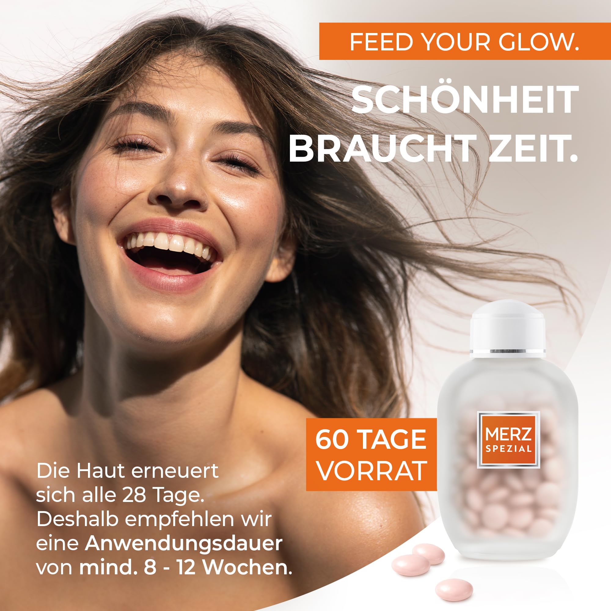 Merz Spezial Haut Haare Nägel Dragees - 3 x 120 Dragees - Nahrungsergänzungsmittel mit 13 Mikro-Nährstoffen für strahlende Haut, glänzendes Haar und feste Fingernägel