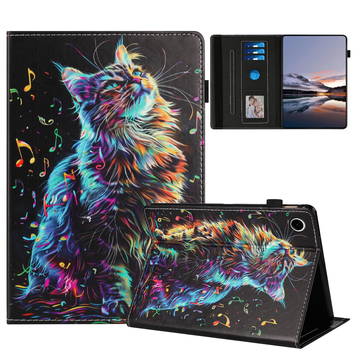 CASAFUNY Hülle für Samsung Galaxy Tab A11 8,7 Zoll 2025/Gala