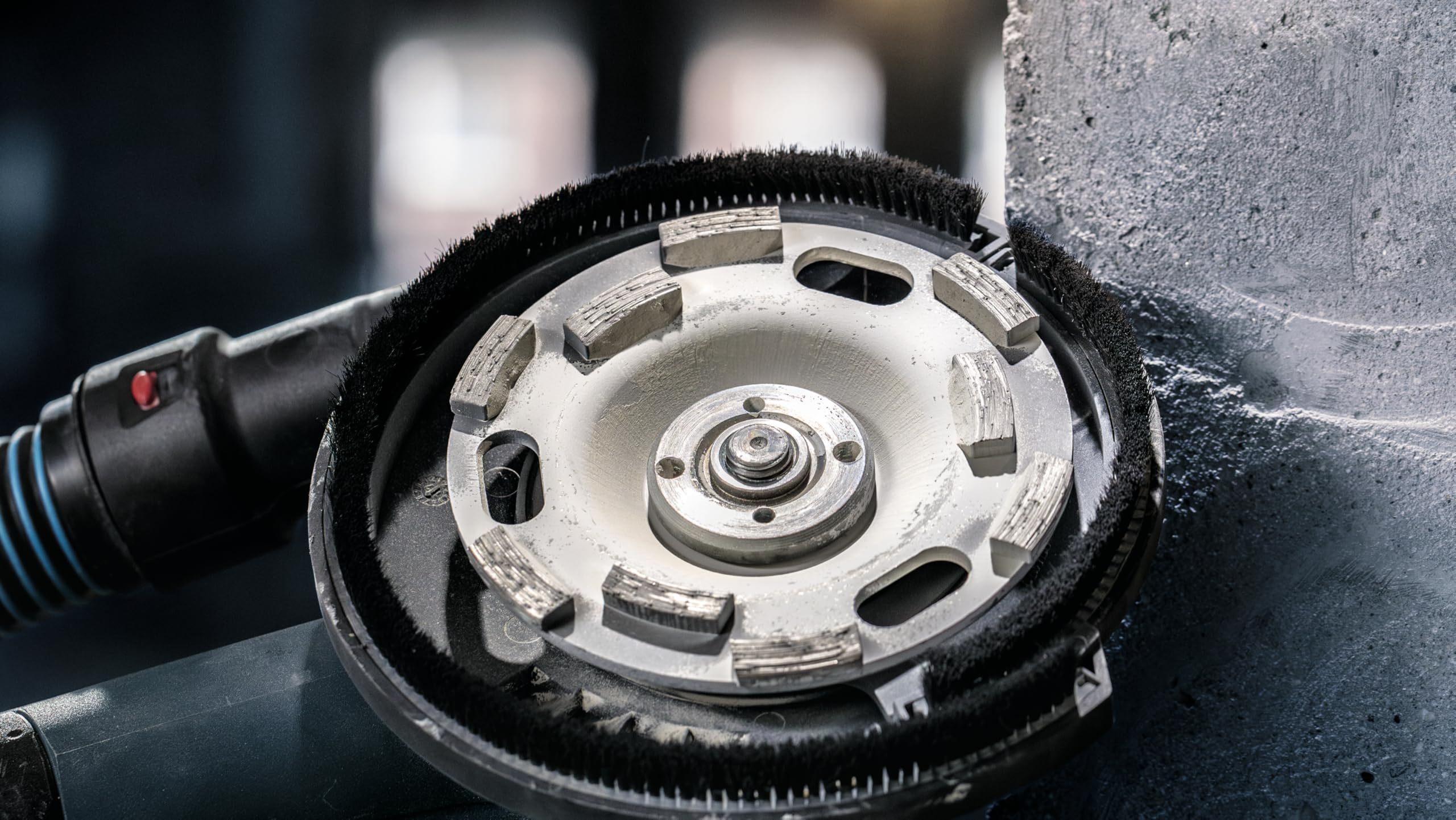Bosch 1x Meules assiettes diamantées PRO Concrete Speed pour alésage 22,23 et meuleuses à béton (pour Béton, Ø 125 mm, Professional Accessoire Meuleuse à béton)