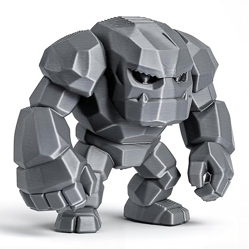 Yipintang 3D Printed Golem Figure – Fantasy Stone Golem Play