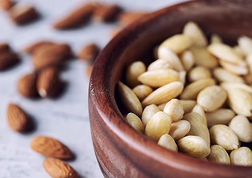 Miniatura 5 de Food to Live Almendras enteras blanqueadas orgánicas, 2.5 libras, sin OMG, crudas, sin pasteurizar, sin sal, keto, paleo, kosher, a granel, alto en