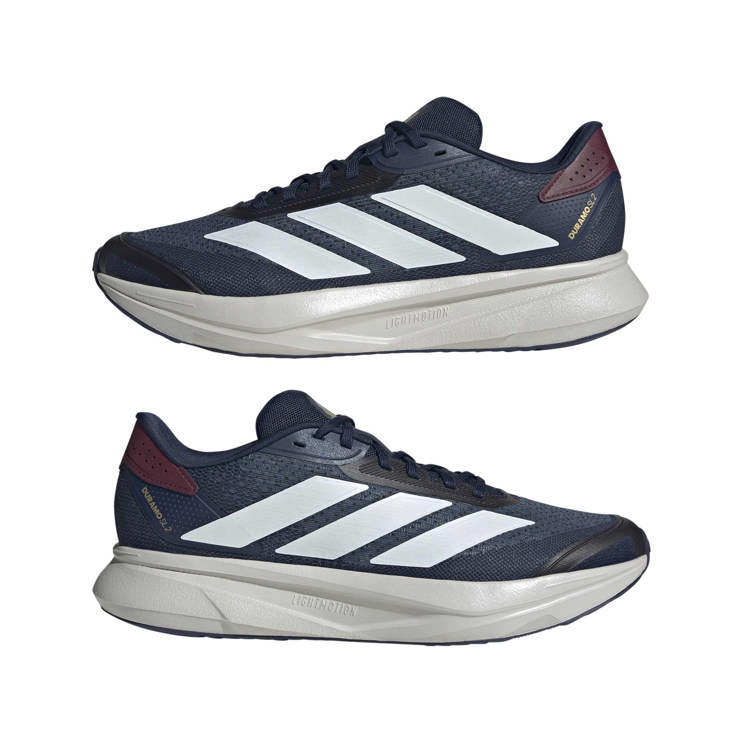 adidas Mezczyzni Duramo Sl 2 Running Shoes, night indigo/cream white/gold met., 36 2/3 EU