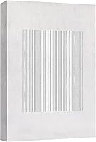 Vista 9 de wall26 Lienzo impreso para pared, pintura oscura, paisaje de trazos de paisaje de trazos abstractos de formas ilustraciones, arte moderno