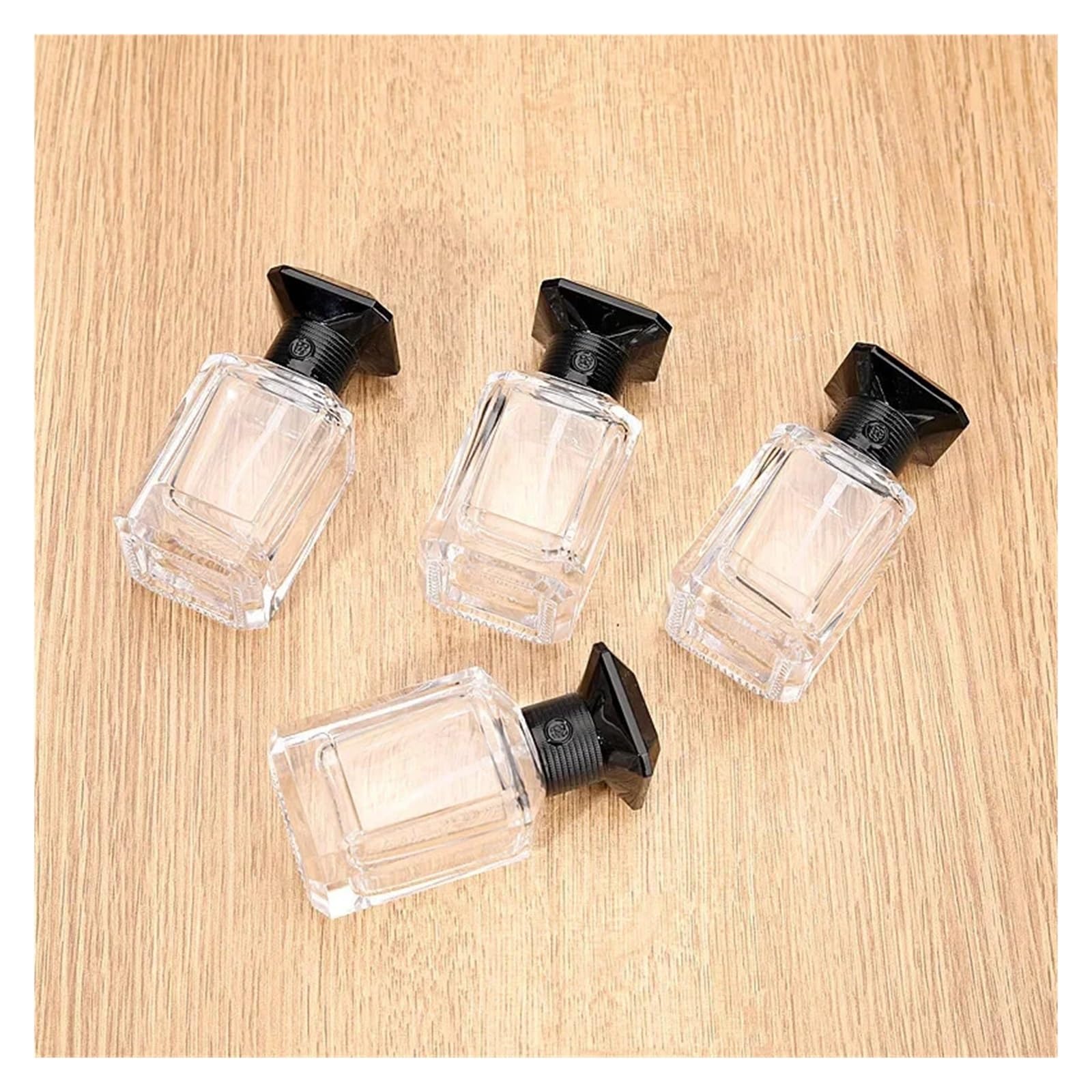 5 STÜCKE 30 ml Leere Parfümflaschen Nachfüllbare Sprühflasche Aus Glas for Flüssigkosmetik Ätherisches Öl Probenparfümbehälter