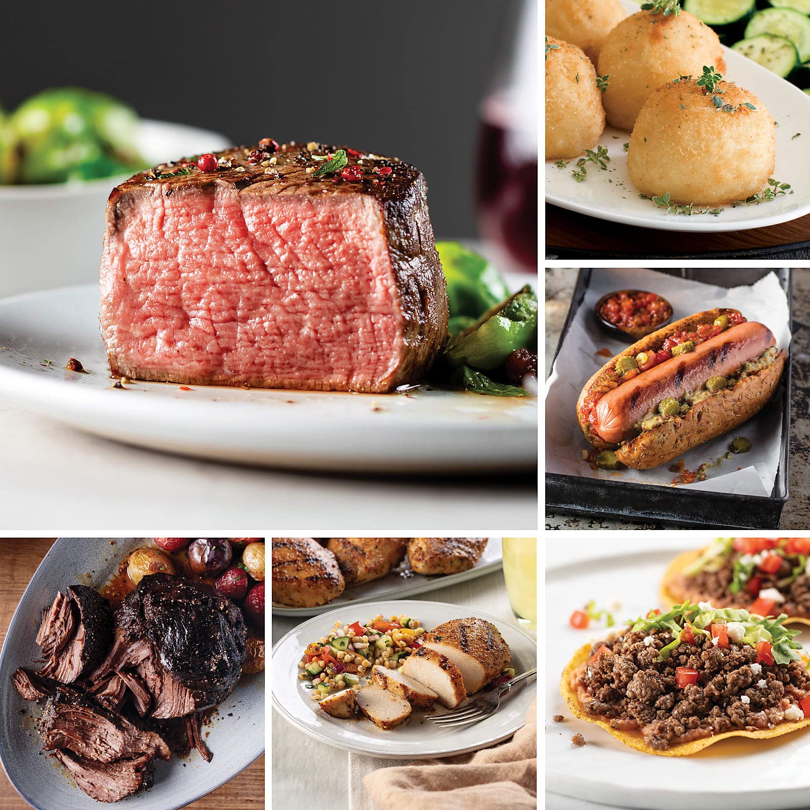 Buy Omaha Steaks Family Faves Value Pack (Butcher's Cut Filet Mignons