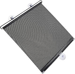 STAHAD 1 Conjunto De Persianas De Rolo Blackout Cortina De Ventosa Para-Sol Retrátil Para-Sol Para Janela Lateral Do Carro Para-Sol Persianas Para Janela Do Carro Para Proteção Solar