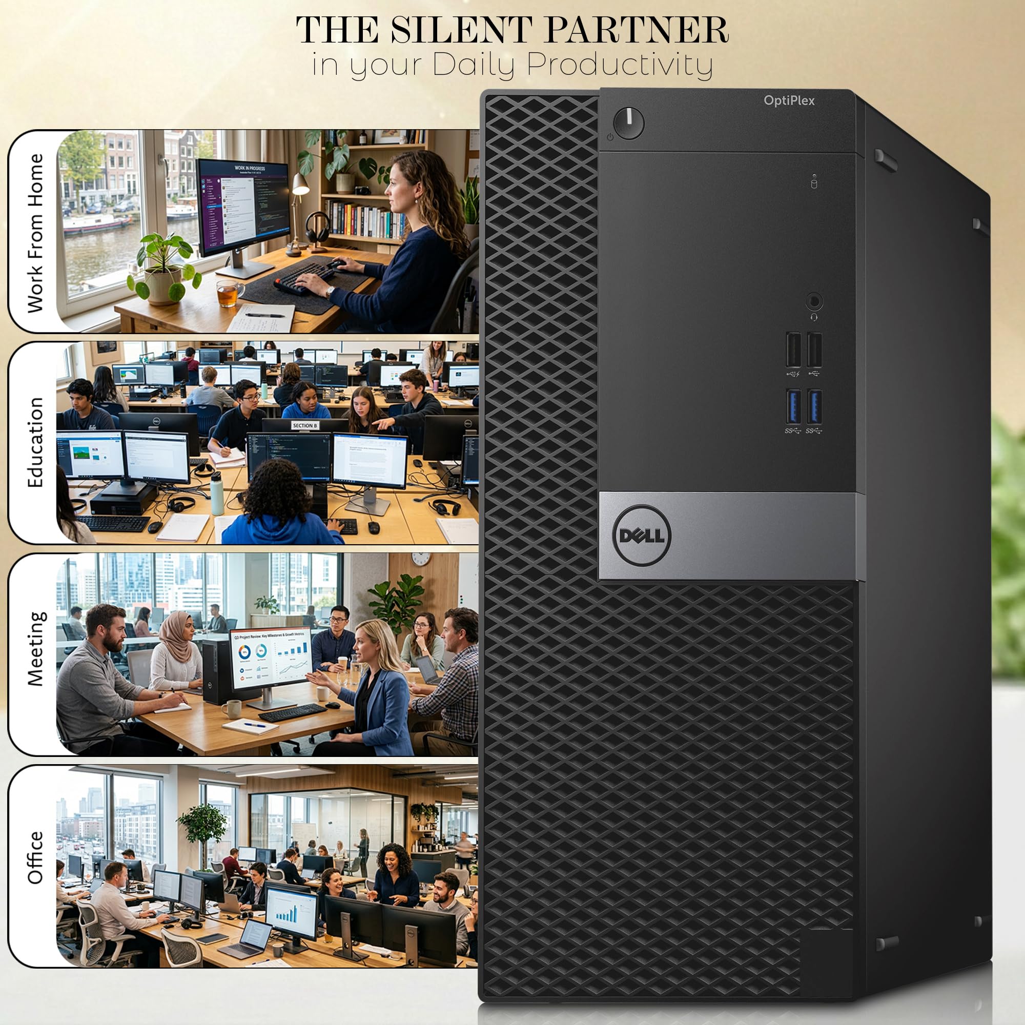 Amazon.com: Dell Gaming Tower Desktop PC – Intel Core i5-6500