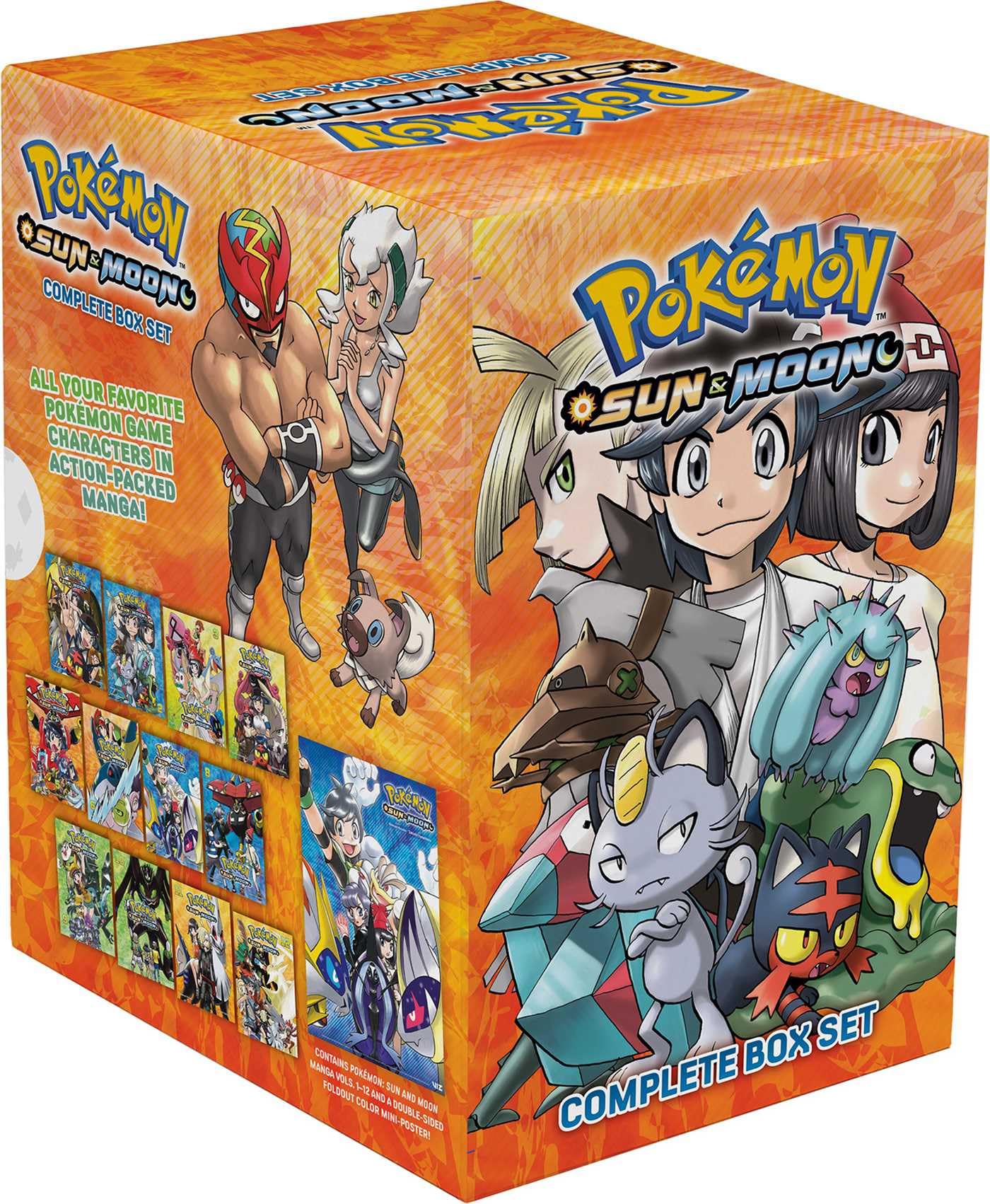 Pokémon: Sun & Moon Complete Manga Box Set