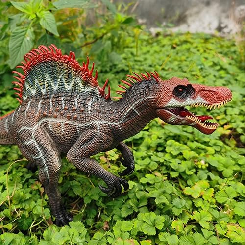 Miniatura 3 de Juguetes de Spinosaurus, juguetes de dinosaurio grandes para niños y niñas, figura de juguete de dinosaurio de 14 pulgadas con mandíbula móvil,
