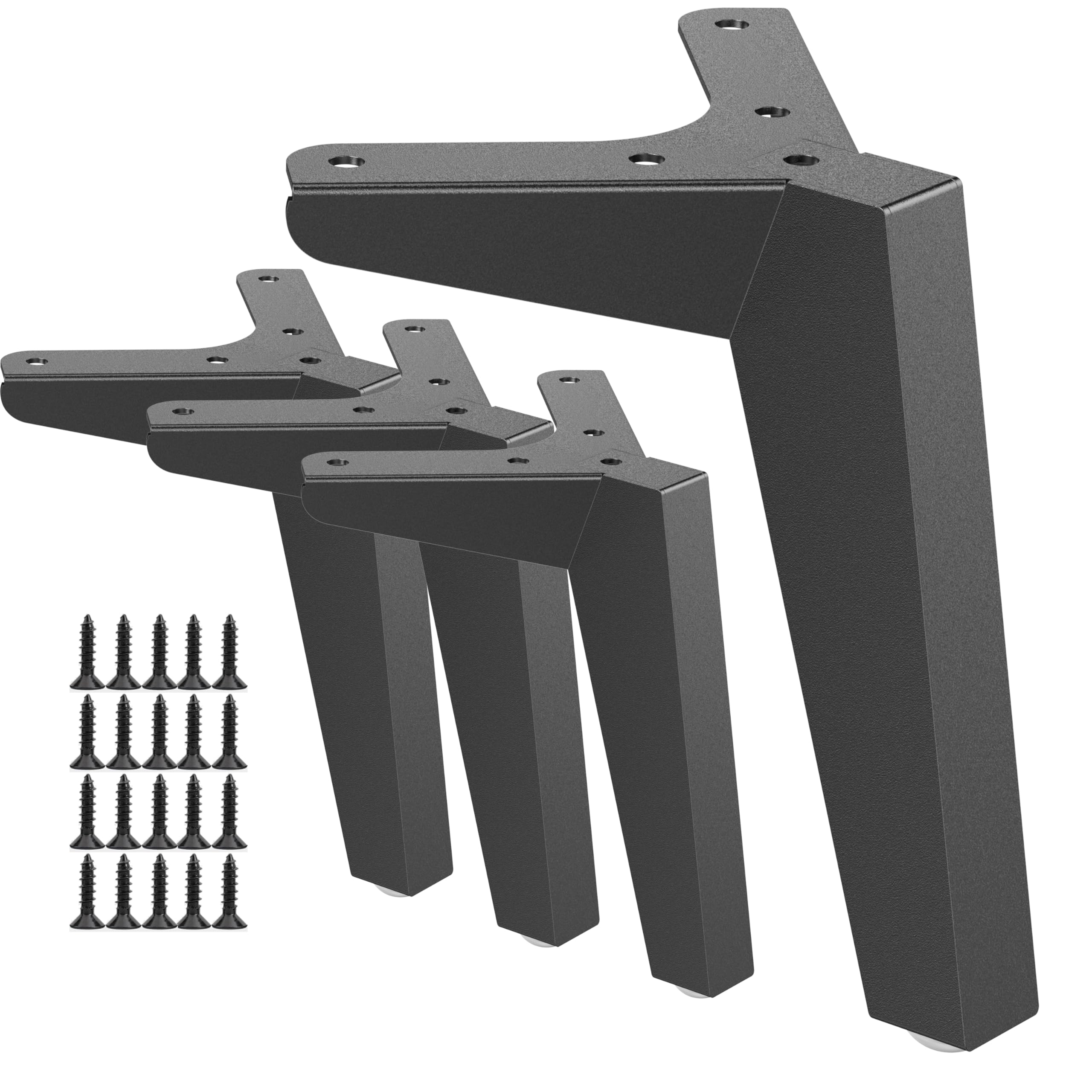Snapklik.com : Lendpea Metal Table Legs Heavy Duty Square Tube Desk ...