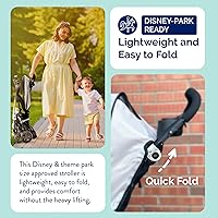 Vista 7 de Kolcraft Nube Plus Asiento ligero carriola con sistema de seguridad de 5 y multi-positon reclinable, Slate