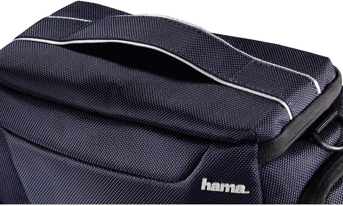 Hama 115762 Shoulder Bag, Seattle Camera Bag, 110, 2.7L, Navy