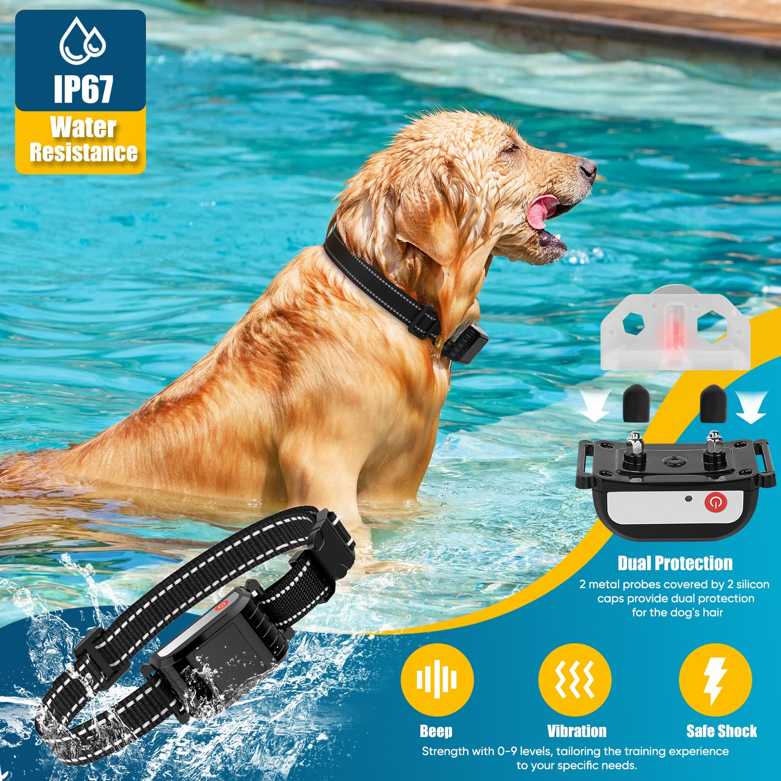 Shock Collar Invisible Perimeter Dog Fence Wireless Dog Fence