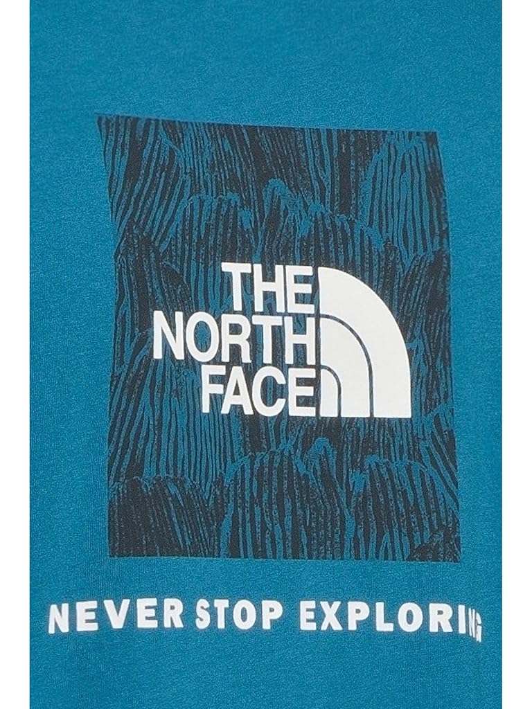 Blue The North Face Evolution Regenerative Ink Box NSE Short Sleeve Tee Graphic