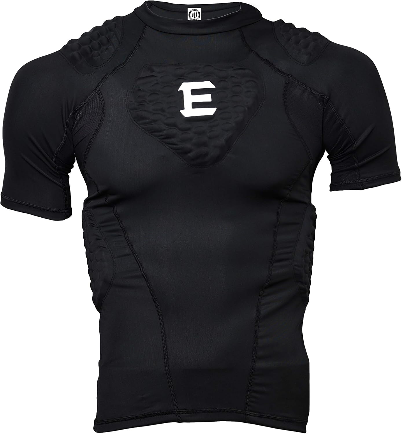 EliteTek Padded Compression Shirt - CPS14 - Youth and Adult Sizes - Moisture Wicking and Tight Fitting : Sports & Outdoors