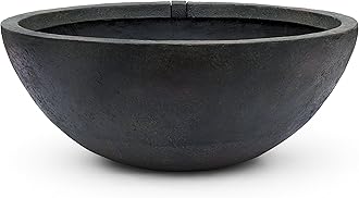 Aquatic Patio Pond, Container Water Garden, 40-Inch Round, Green Slate | 98859