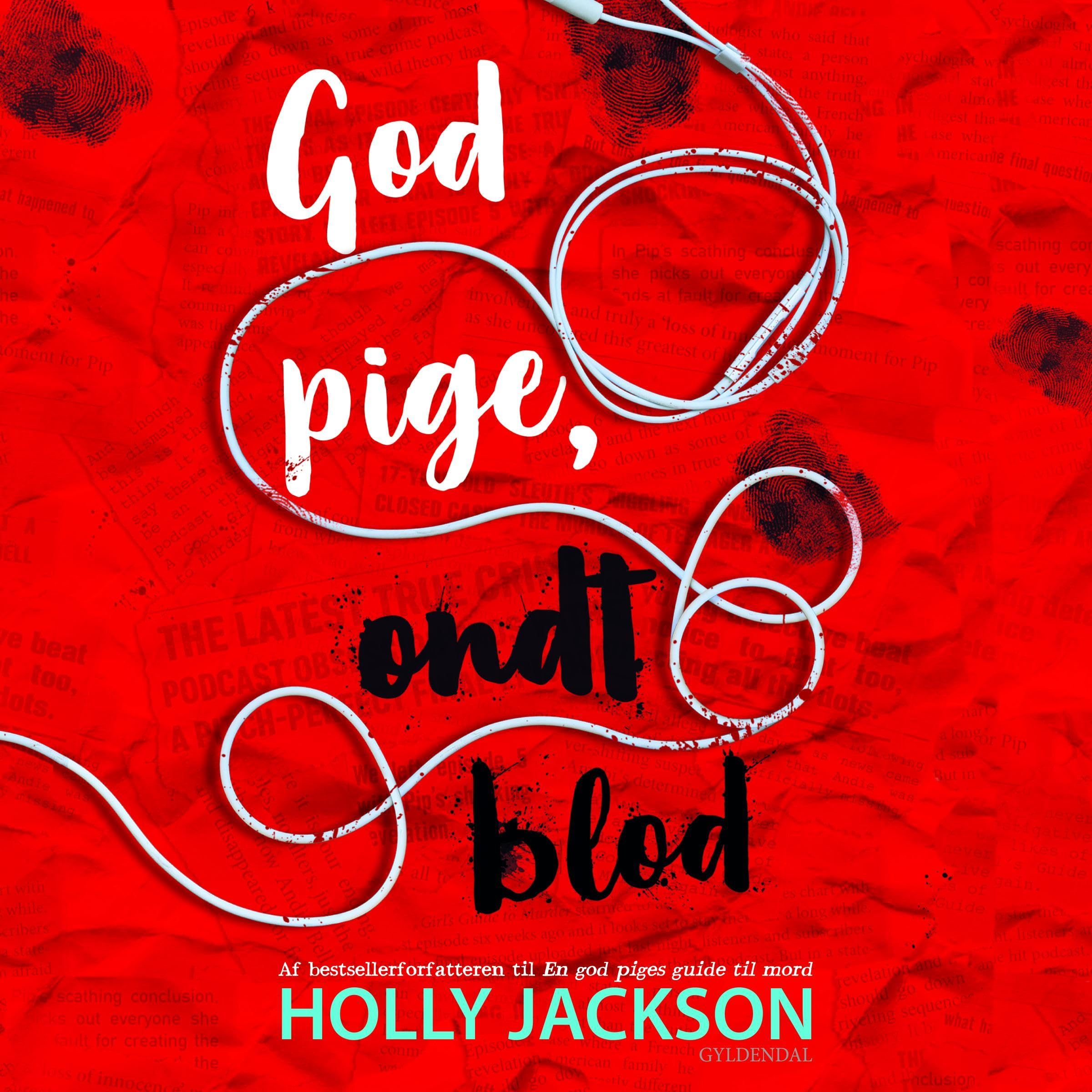 Cover art for God pige, ondt blod