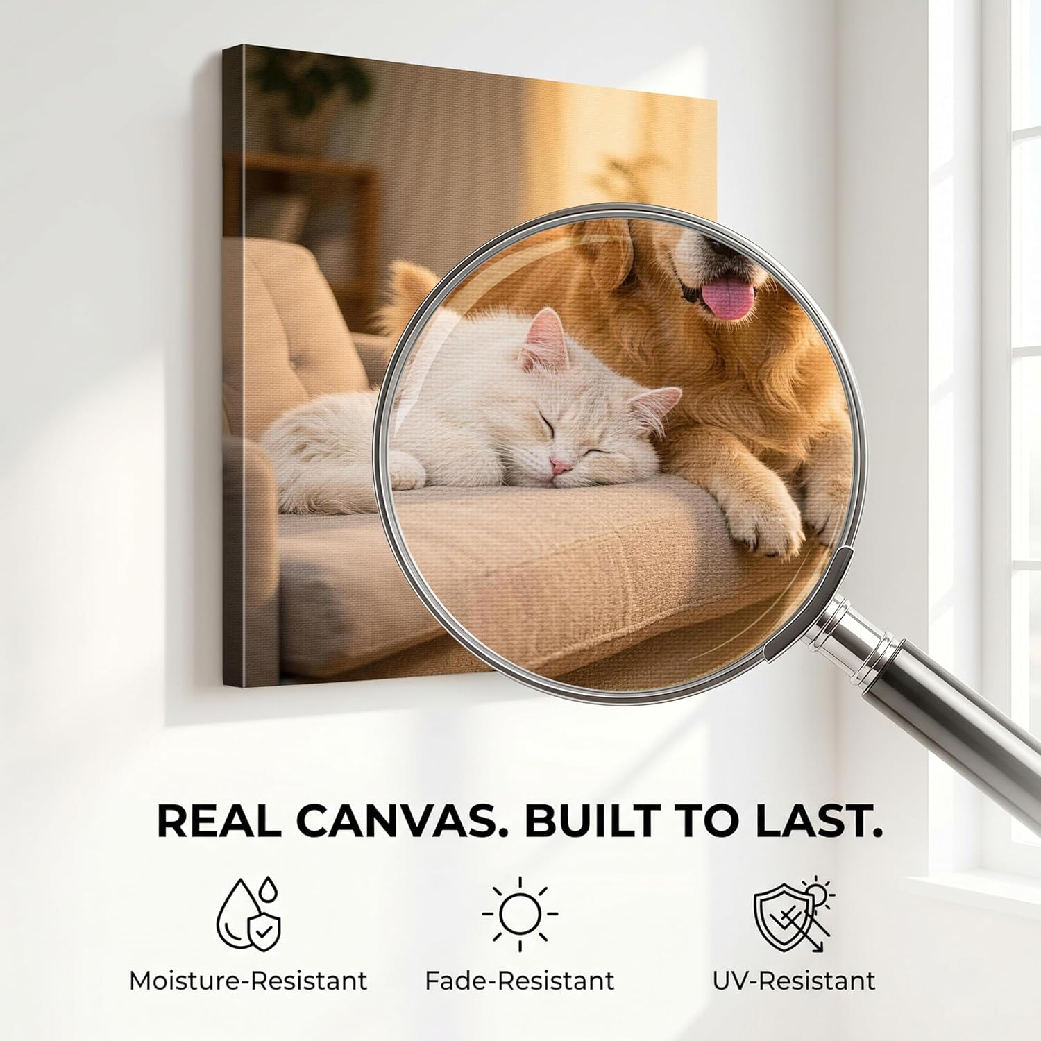 Personalized Custom Canvas Prints 16x20 inch, Photo On Canvas Transform Your Photos into Stunning Framed Wall Art-Digitally Printed Photo To Canvas - Ideal for Home Decor, Gifts & Keepsakes