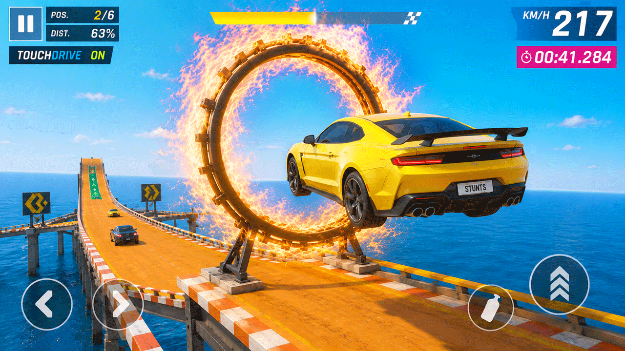 Traffic Racining Games Mega Ramp Car Stunt Game : Extreme Car Racing & Driving Game 2026 - App ...