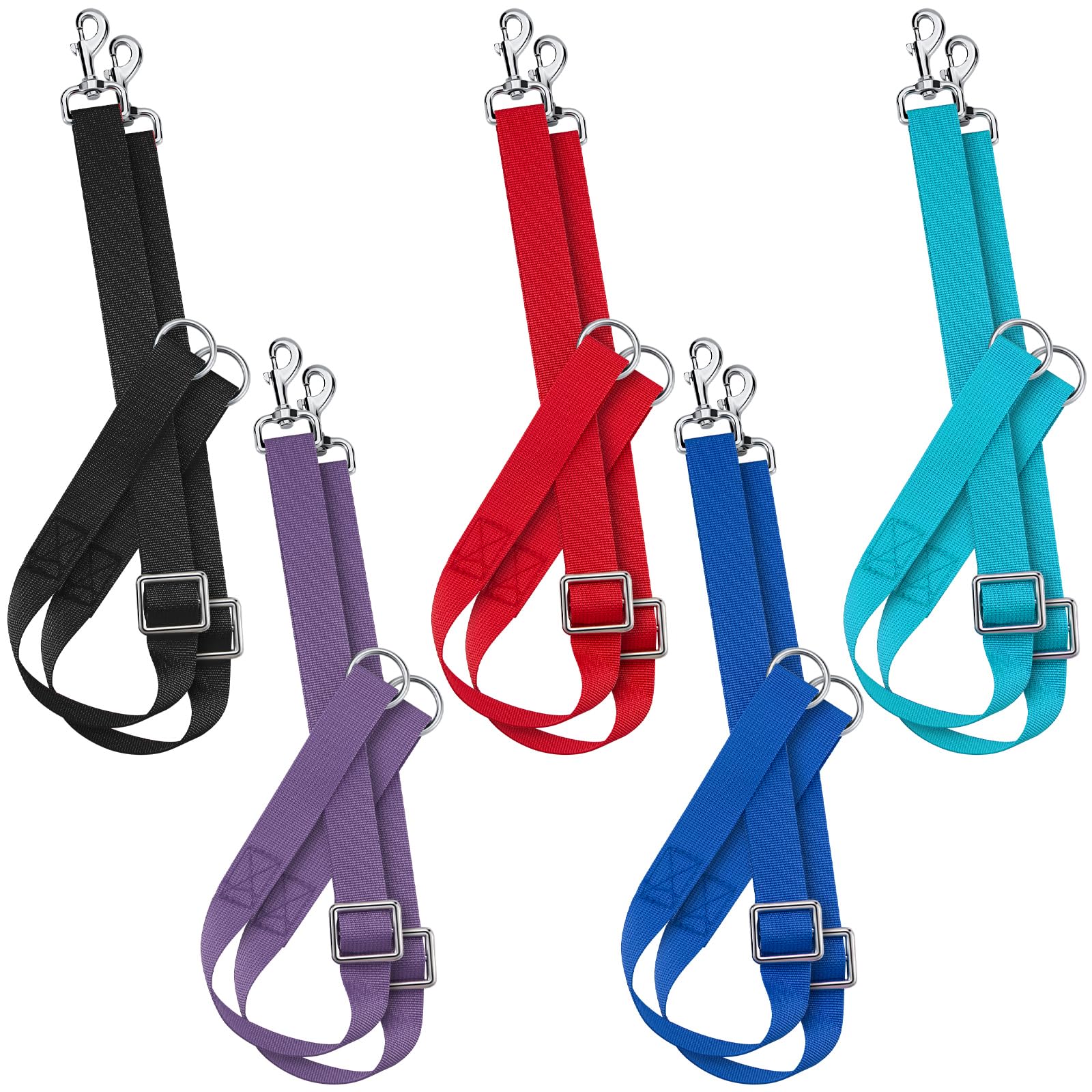 10 correas de cubo de caballo para caballos, correa ajustable de nailon para remolque, correa colgante para cubo de agua, redes de heno, cubos de agua, comederos al aire libre