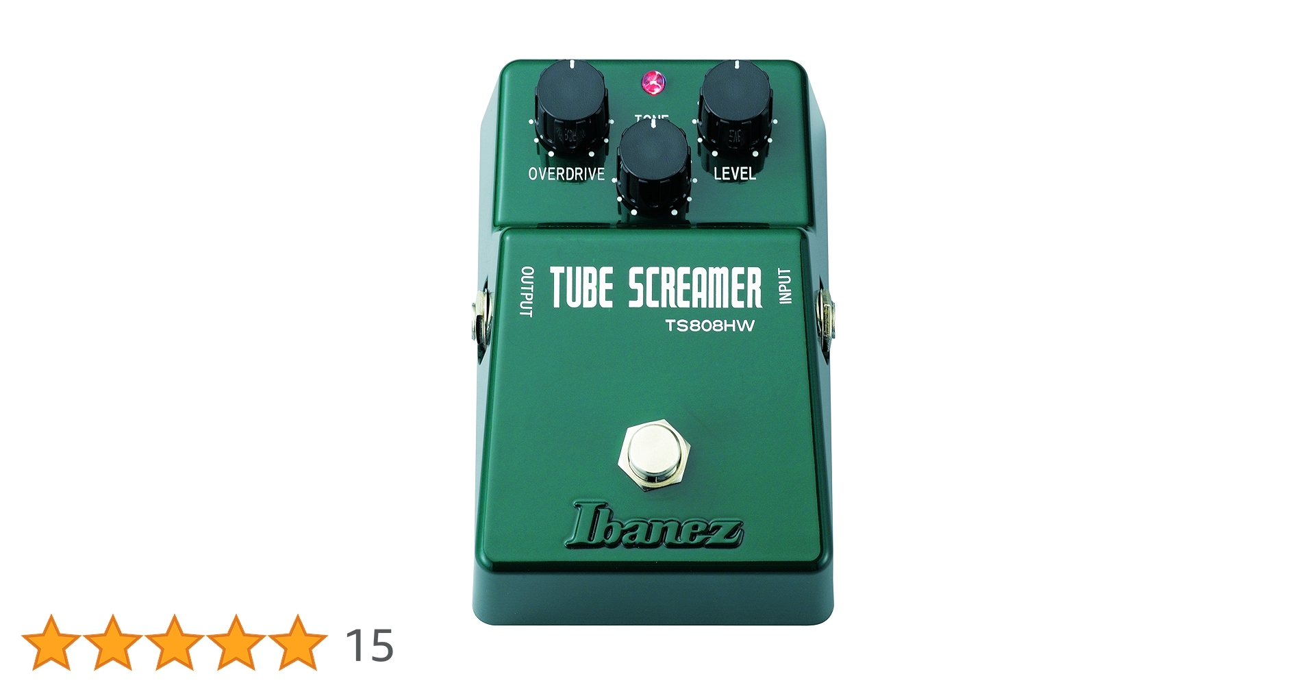 Ibanez アイバニーズ TS808HW ハンドワイヤードチューブスクリーマー レビュー～TS808HWはハンドワイヤリングのチューブスクリーマー