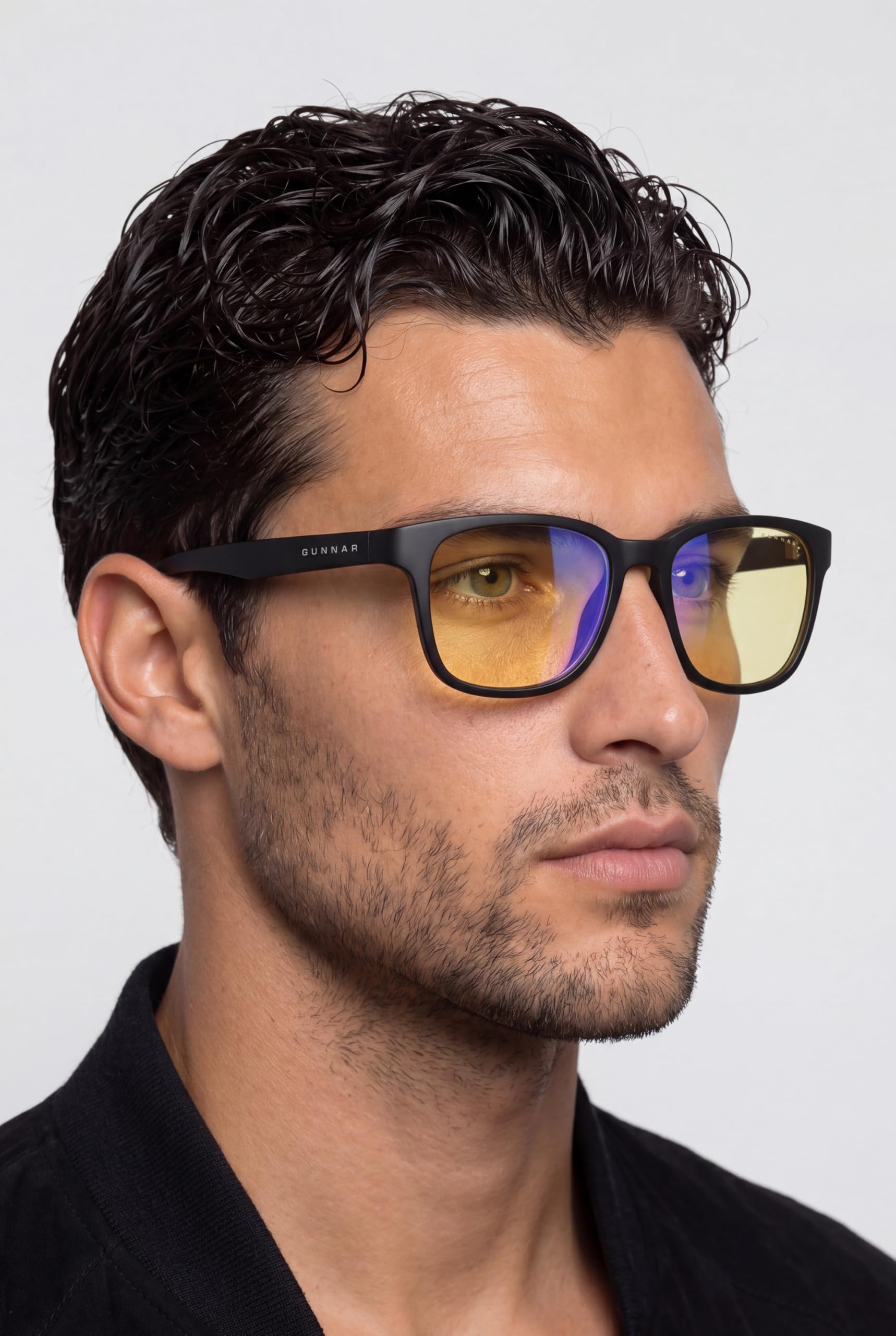 Gunnar Gafas para Videojuegos y Ordenador | Modelo: Berkeley | con filtro de Luz Azul | Lente Patentada