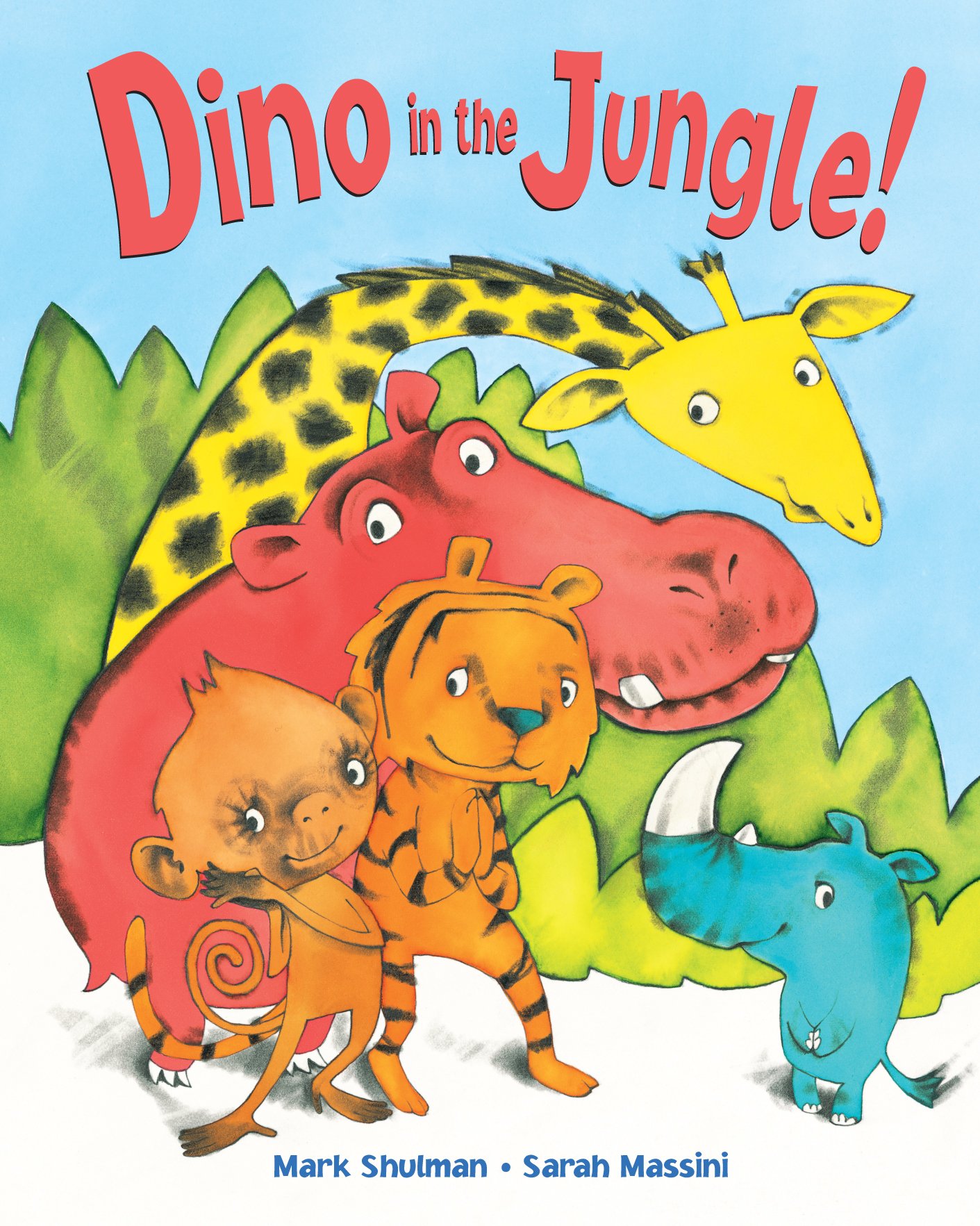 Dino In The Jungle