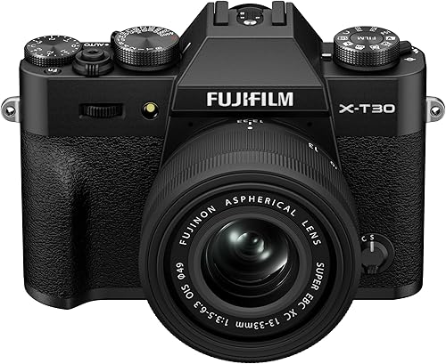 Fujifilm X-T30 III negro / Kit de 0.512-1.299 in Negro,Carbón,Plateado