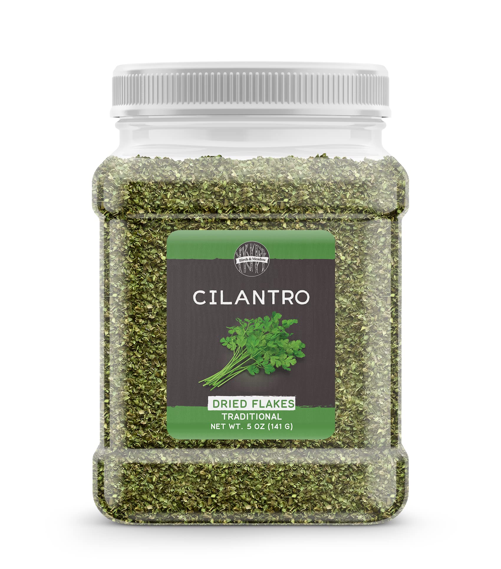 Birch & Meadow 5 oz of Cilantro Flakes, Fragrant Aroma, Salsa & Burritos