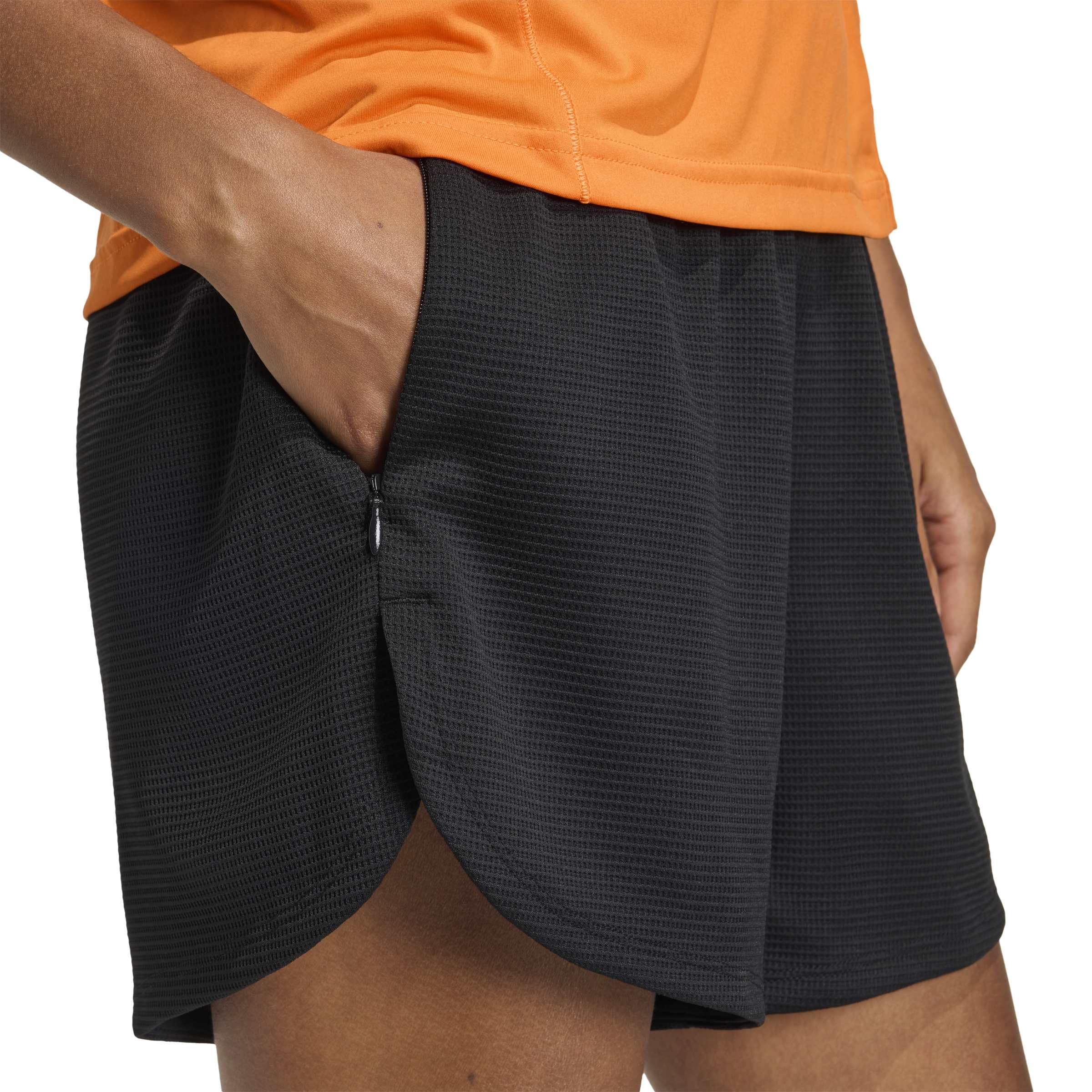 adidas Women's Pacer Workout Waffle Shorts