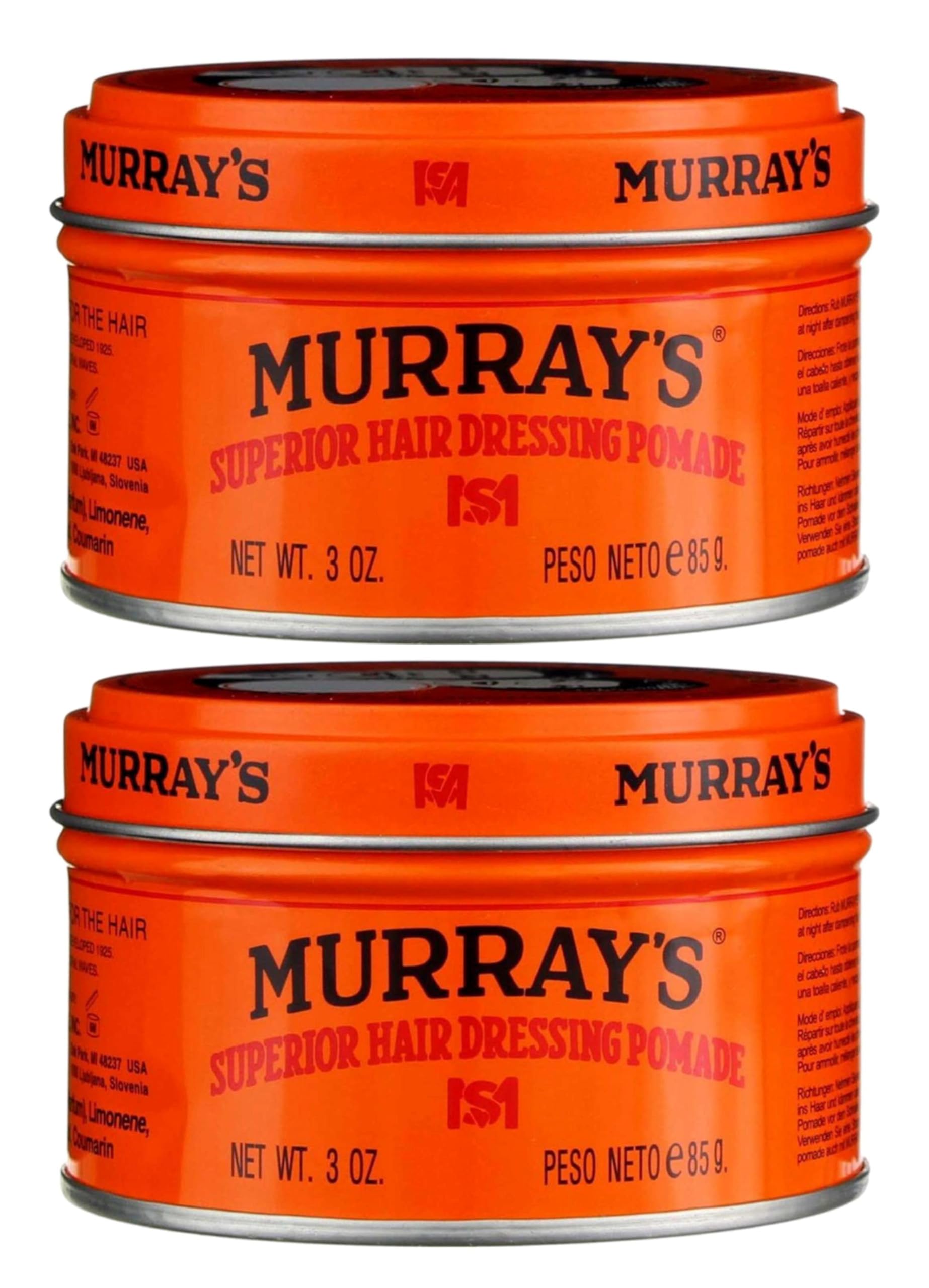 Murray's Superior Hair Dressing Pomade (2 Pack)