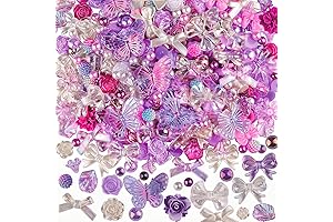 350 Pieces Colorful Butterfly Charm for Jewelry Making