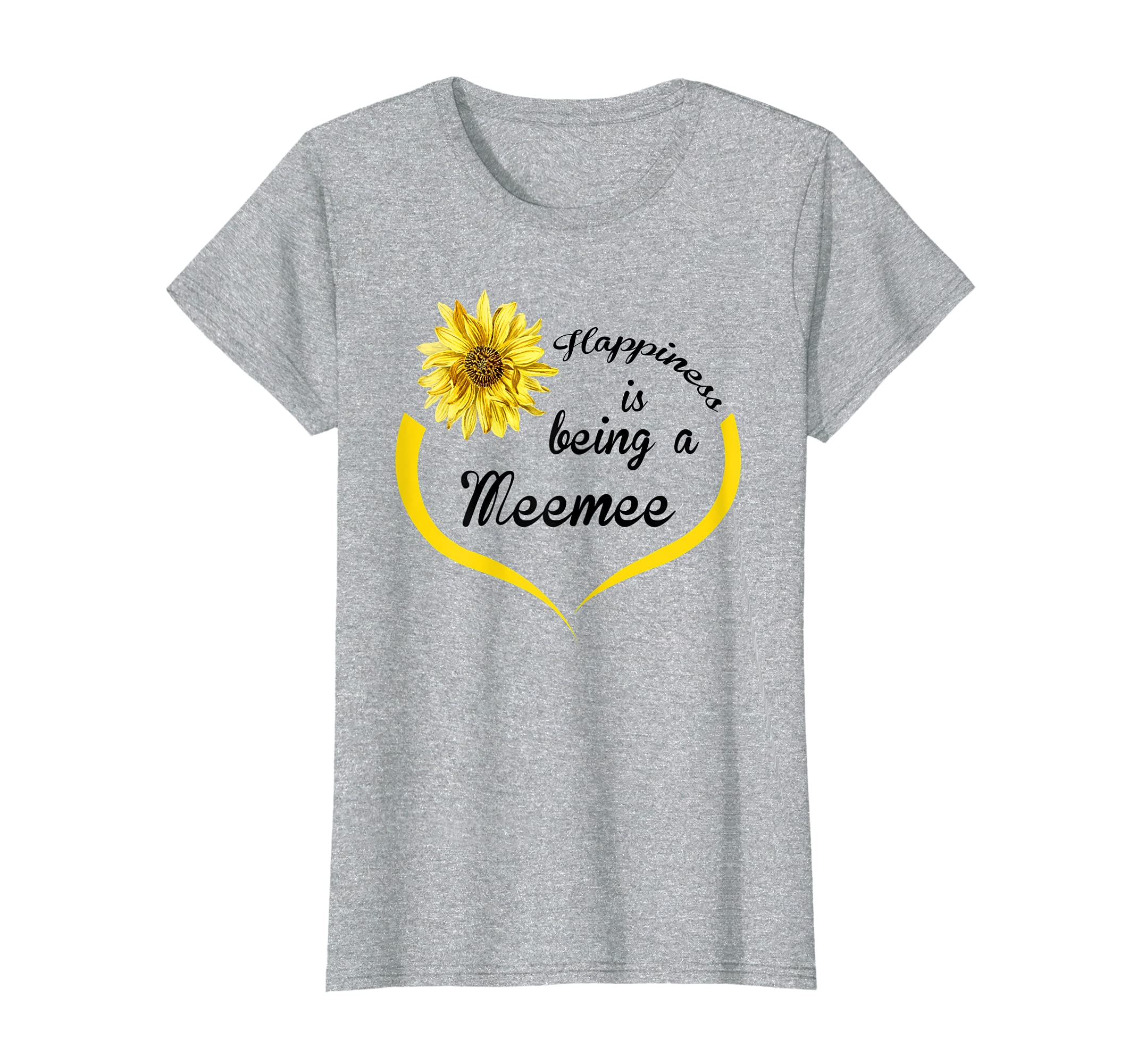 Womens Meemee Gift: Happiness Is Being A Meemee T-Shirt