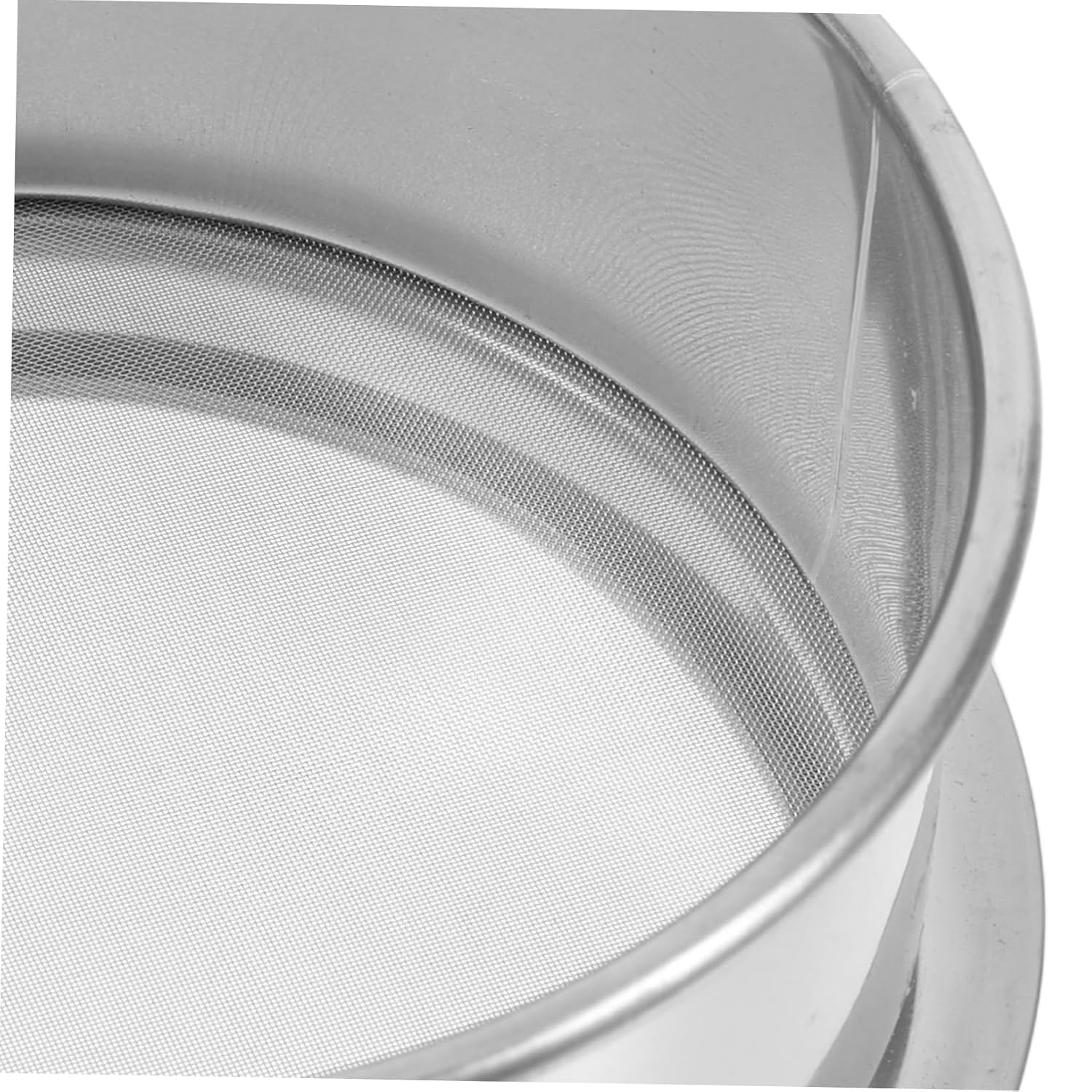 PRETYZOOM 3pcs Mesh Stainless Steel Sieve Strainer Garden Sieve Powder Soil Sifter Fine Mesh Sifter for Gardening Lab Test