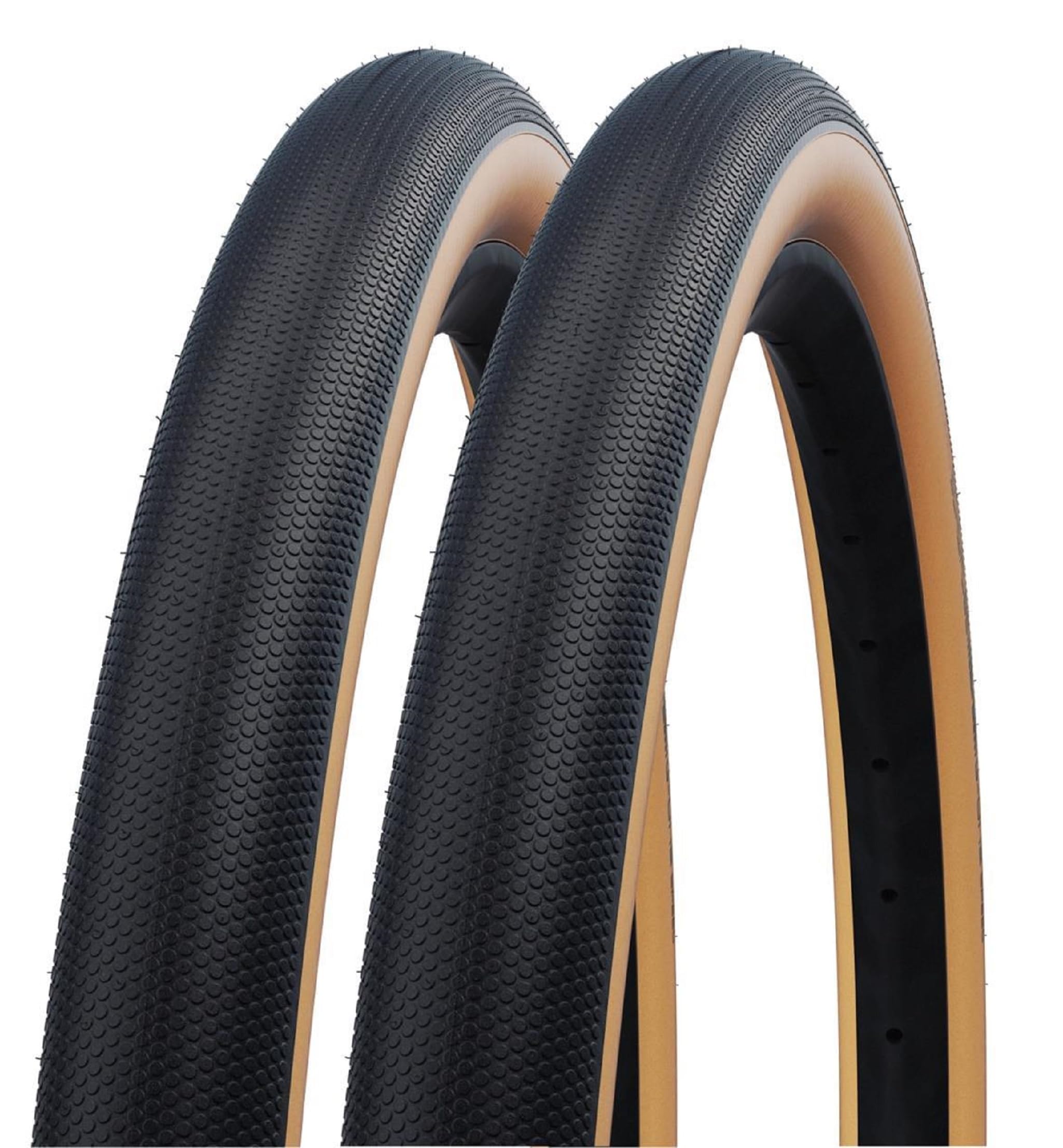 2 x Faltreifen Schwalbe G-ONE Speed Performance Fahrradreifen RaceGuard TLE E-25 Schwarz/Gumwall 50-584 (27,5 x 2,00) inkl. maxxi4you Reifenheber