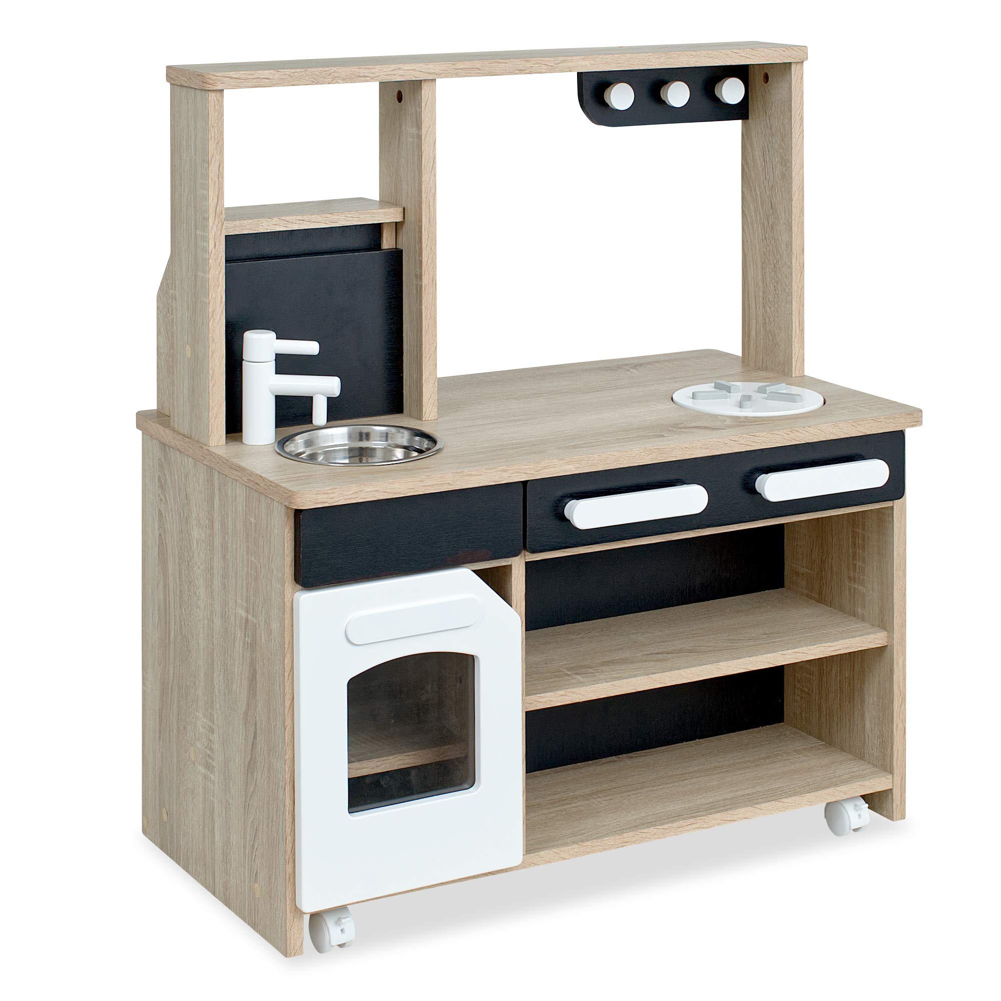 Amazon | お店屋さんごっこ ままごとキッチン 木製 リバーシブル 