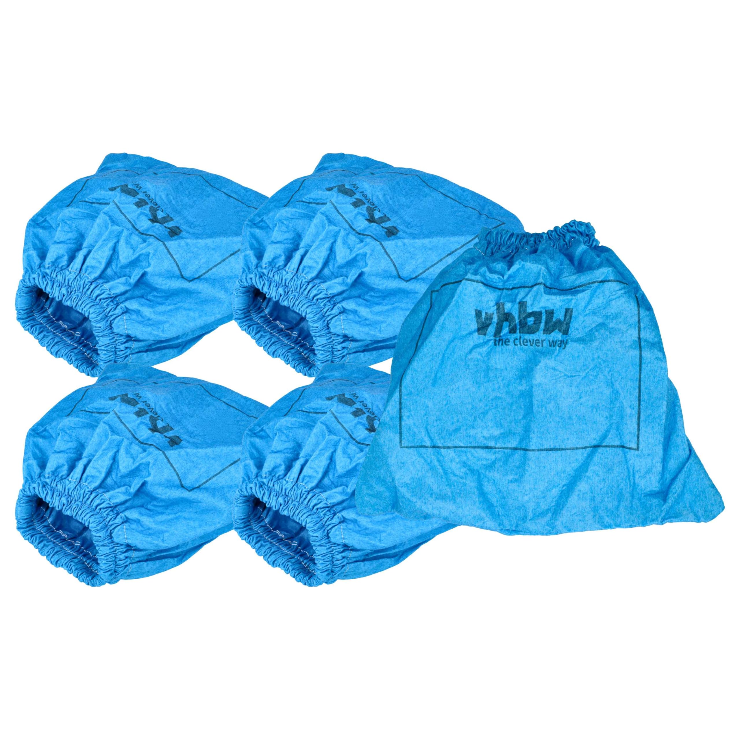 MisterVac 10 Sacchetti Per Aspirapolvere Compatibili Con Parkside PWD 20 A1 (Nass-Trocken) - Carta Multistrato, Filtro L/M - 4