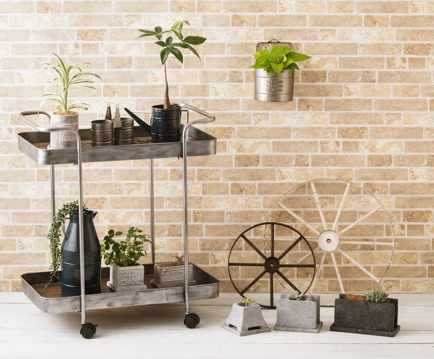 Amazon.co.jp: アビテ ガーデニング ポット バリル マグポット L