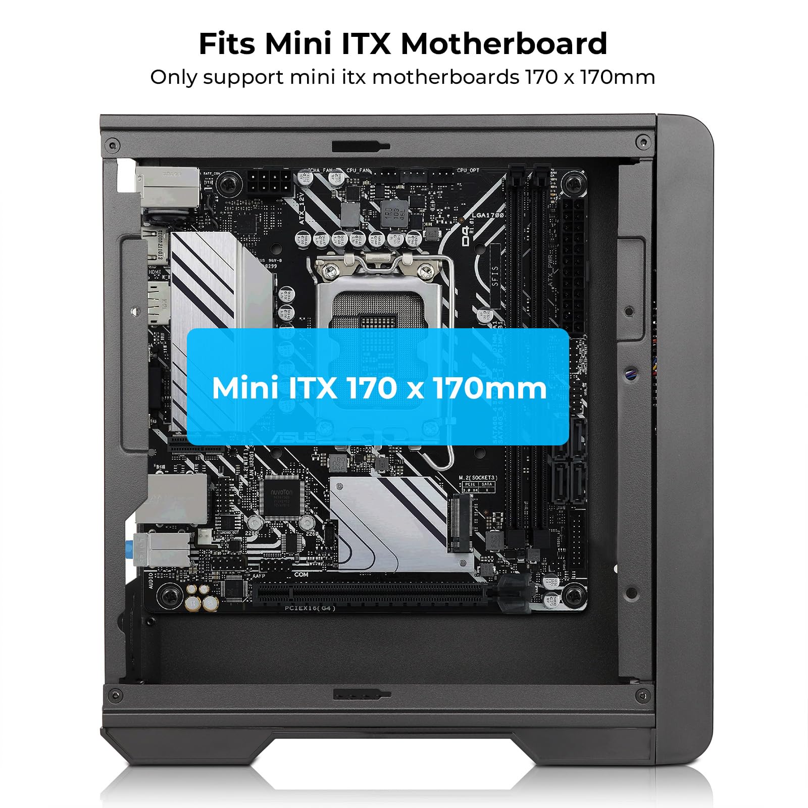 Amazon.com: Mini ITX Case SFF Small Form Factor HTPC Case Mini