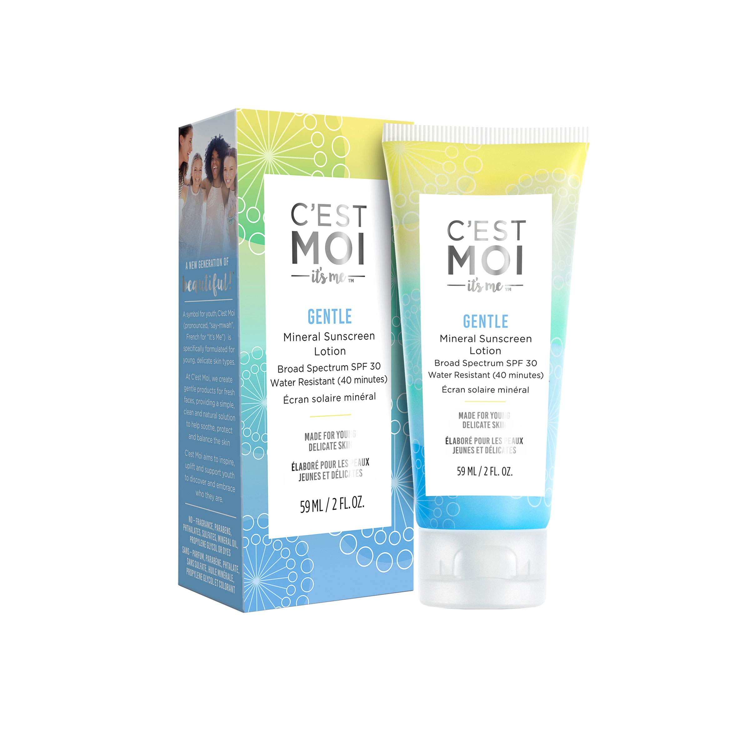 C'est Moi Gentle Mineral Sunscreen Lotion Broad Spectrum SPF 30
