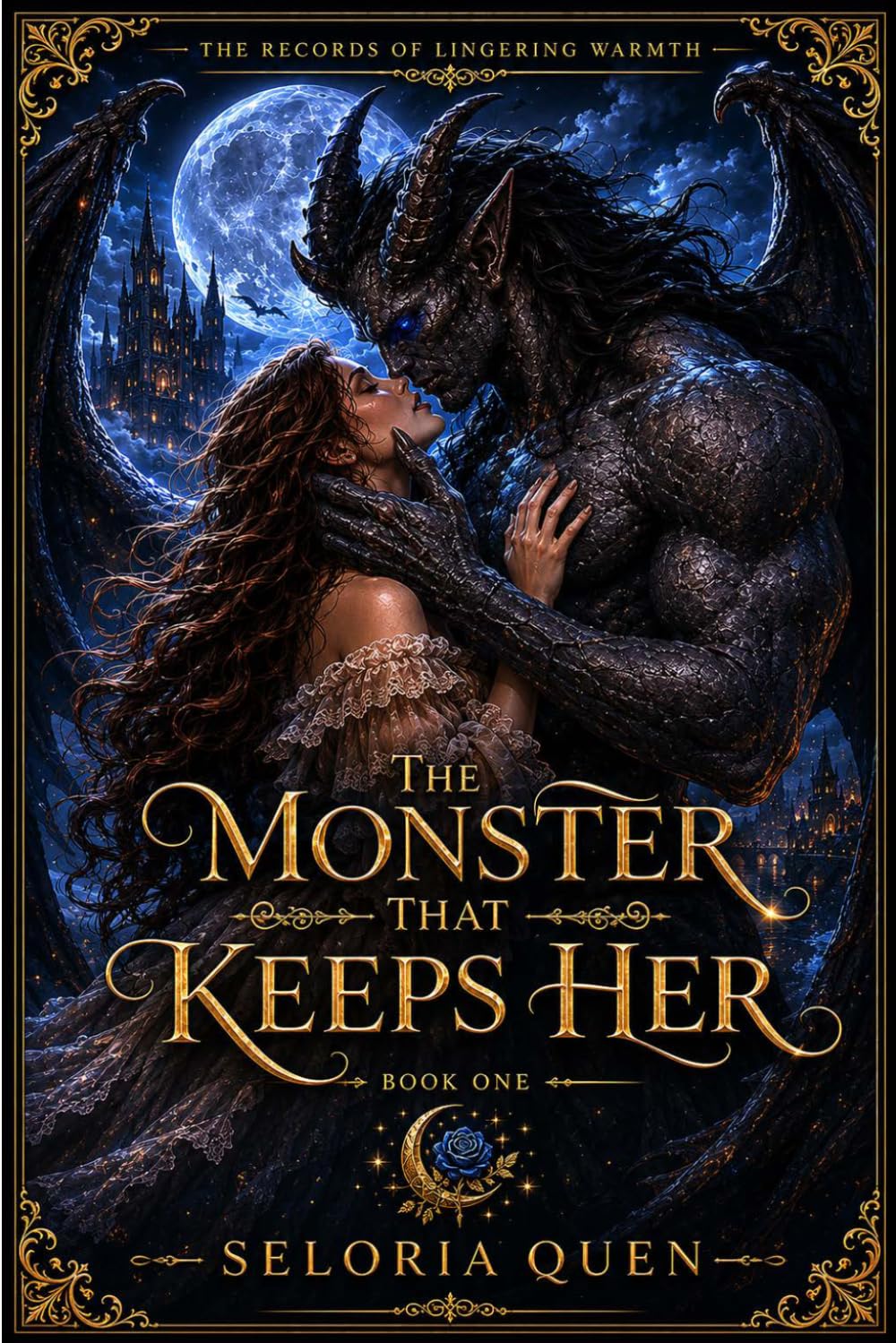The Monster That Keeps Her: A Gargoyle Paranormal Romance (The Records of Lingering Warmth)