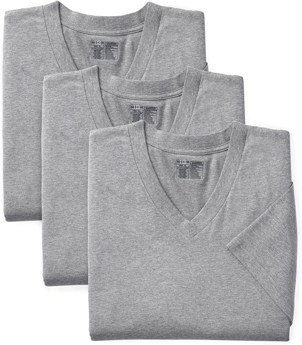 Harbor Bay by DXL Men's Big and Tall 3-pk V-Neck T-Shirts