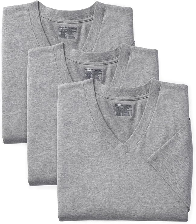 Harbor Bay by DXL Men's Big and Tall 3-pk V-Neck T-Shirts