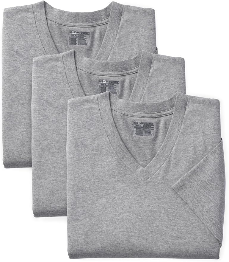 Harbor Bay by DXL Men's Big and Tall 3-pk V-Neck T-Shirts