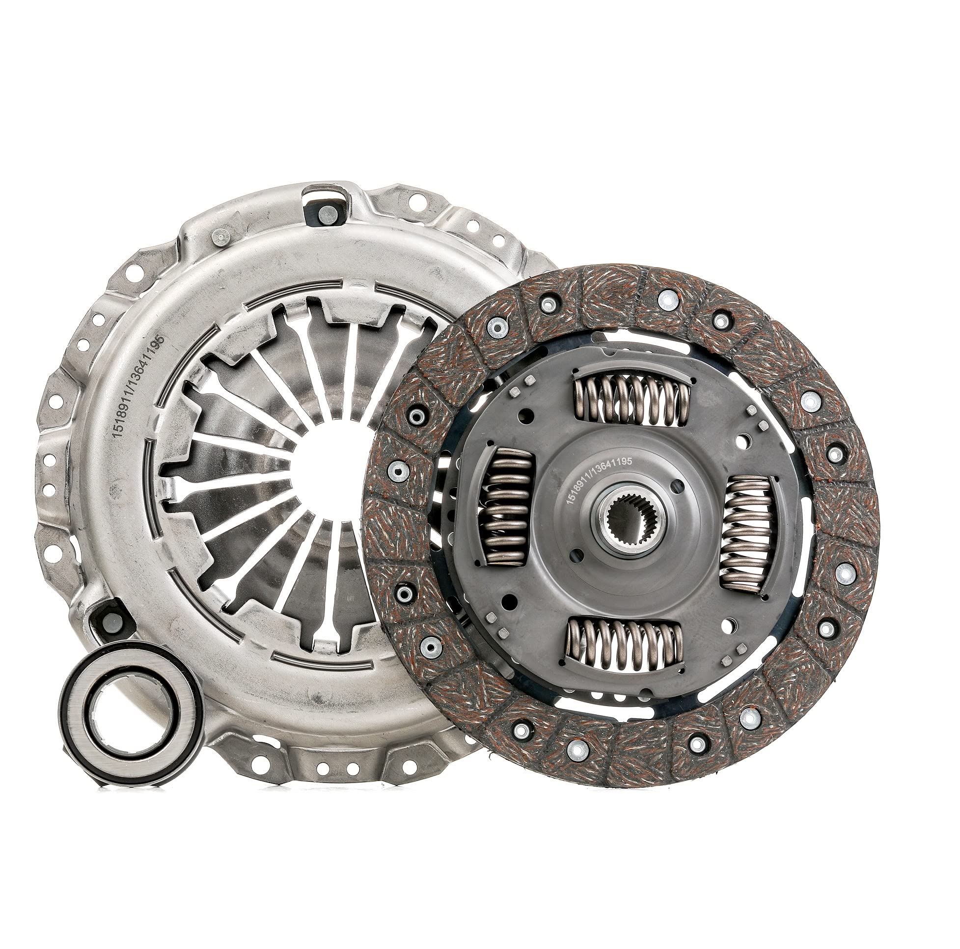 RIDEX 479C0148 Kit d'embrayage avec mécanisme d'embrayage avec disque d'embrayage avec butée de débrayage Compatible avec VW Polo V 3/5 portes 6R1, 6C1