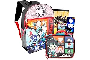 My Hero Academia Todoroki Anime Backpack and Lunch Box Gift Set