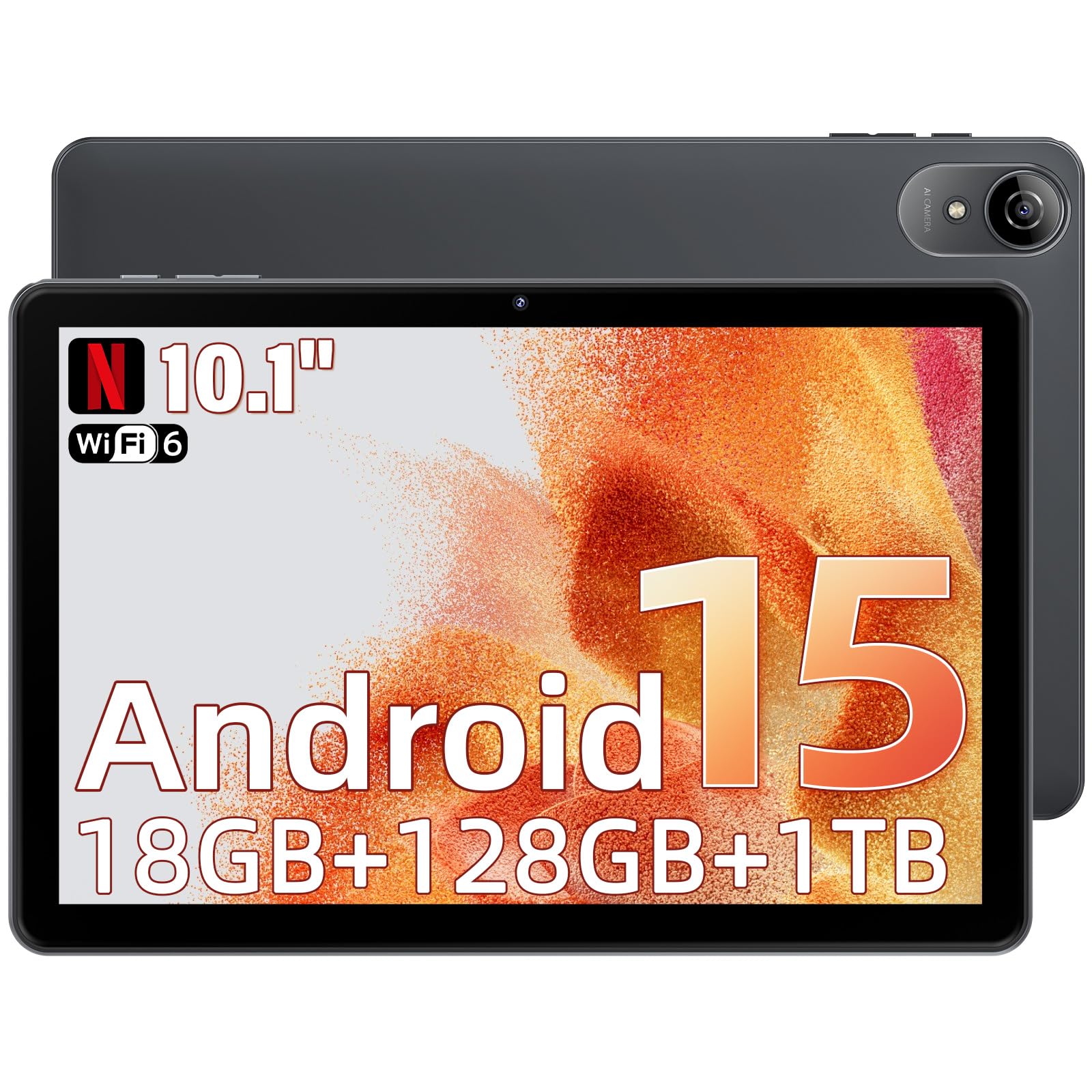 Amazon.com : UBDXBD 10 Inch Tablet, 2026 Android 15 Tablets, 18GB+