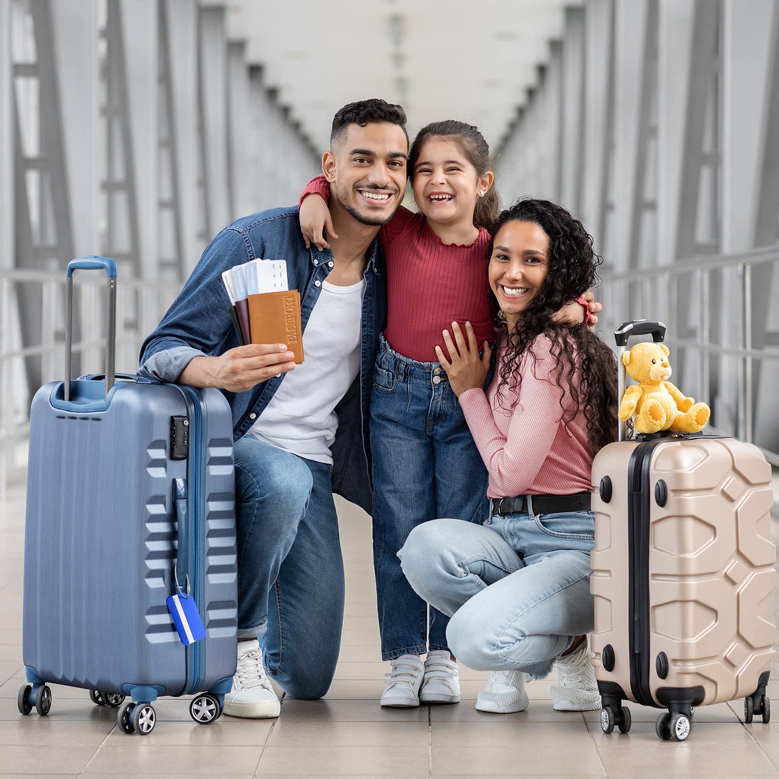 Lot D'étiquettes à Bagages Avec Cordes – Pour Ne Plus Jamais Perdre Ta Valise !