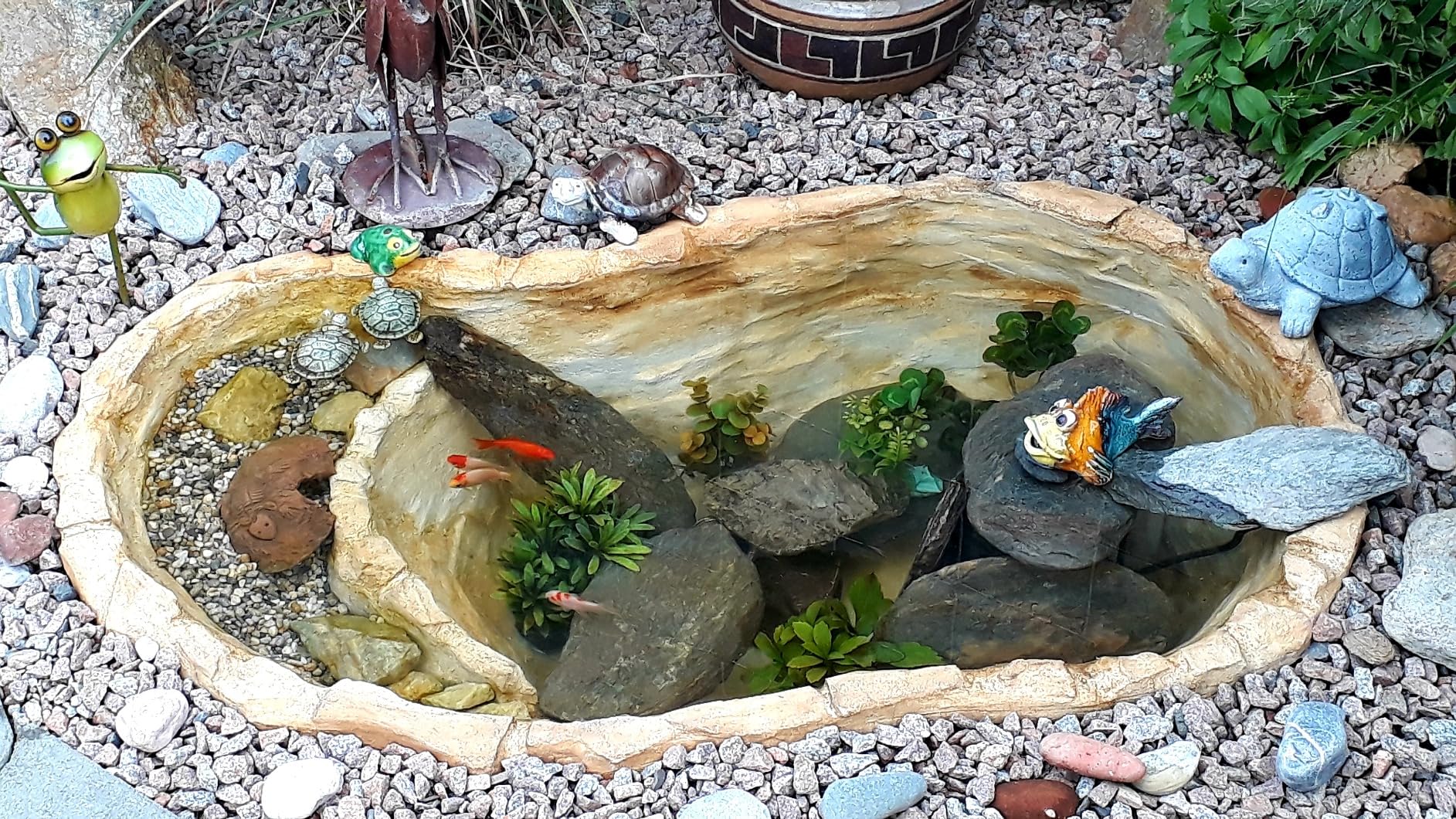 Bassin 100 Litres GRP Bassin De Jardin Fulda Fels Wasserkaskaden - 112x70x31 Cm - 100 Litres - Aspect Pierre Naturelle - Résine GRP Bassin Décoratif 100l Bassin 100 Litres GRP Bassin De Jardin Fulda Fels Wasserkaskaden - 112x70x31 Cm - 100 Litres - Aspect Pierre Naturelle - Résine GRP Bassin Décoratif 100l